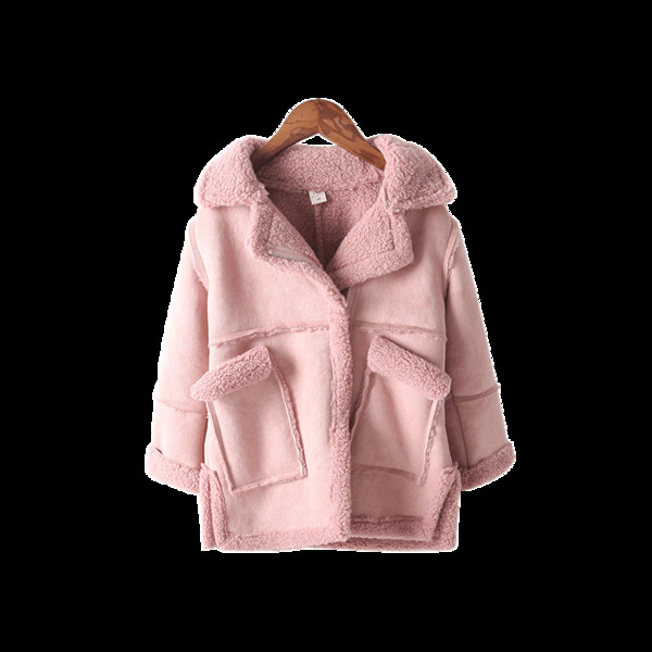 Stílusos gyerekkabát lányoknak két színben