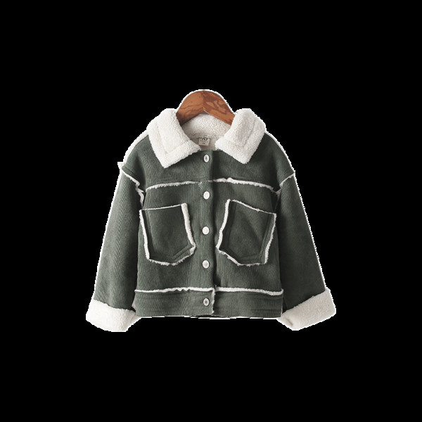 Gyerek modern rövidkabát lányoknak többféle színben