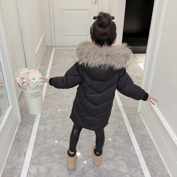 Modern, pehelykabát lányoknak