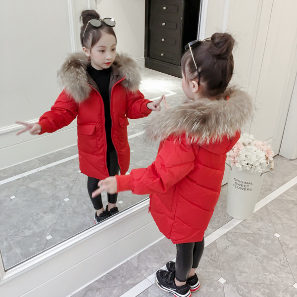 Modern, pehelykabát lányoknak