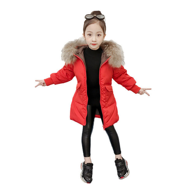 Modern, pehelykabát lányoknak