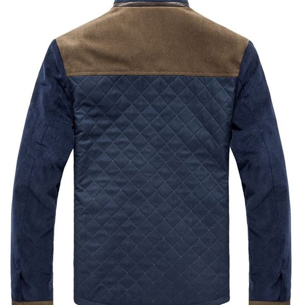 Jachetă bărbătească stilată cu nasturi în două culori