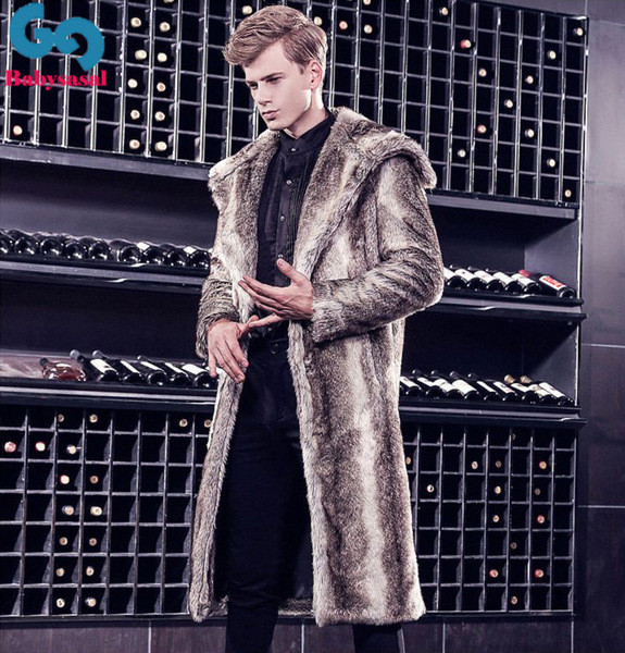 Palton lung de iarnă pentru bărbați