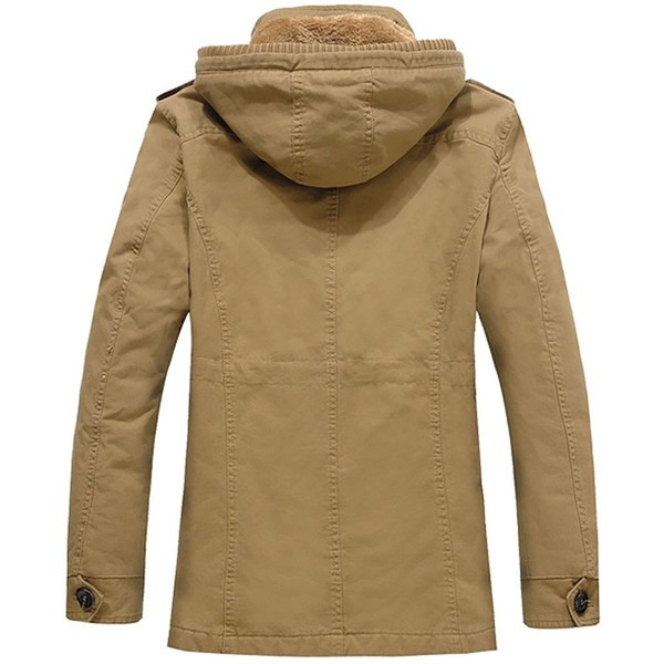 Χειμερινό μπουφάν με μαλακή επένδυση σε τρία χρώματα - δύο μοντέλα