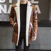 Férfi kabát puha béléssel, három színben