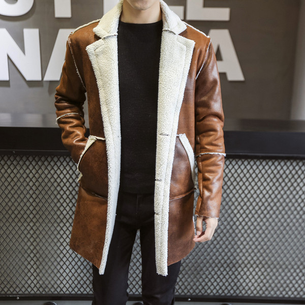 Férfi kabát puha béléssel, három színben