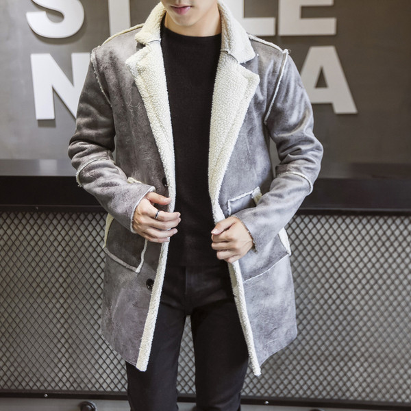 Férfi kabát puha béléssel, három színben