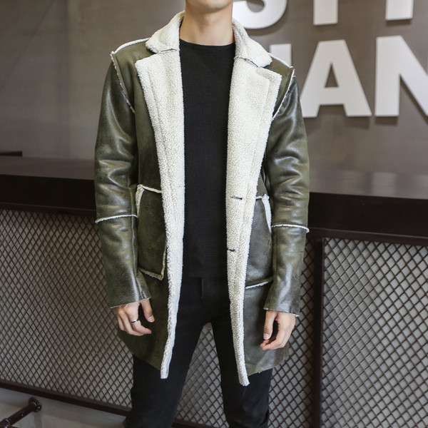 Férfi kabát puha béléssel, három színben