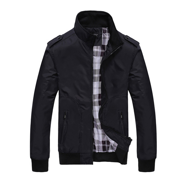 Модерно мъжко есенно-зимно яке в три цвята