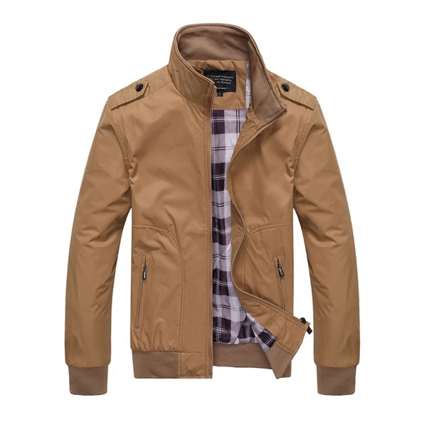 Модерно мъжко есенно-зимно яке в три цвята