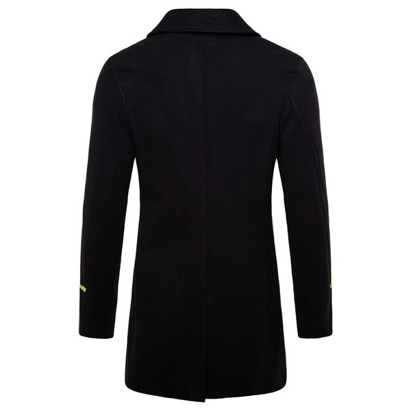 Мъжко стилно палто с копчета в няколко цвята