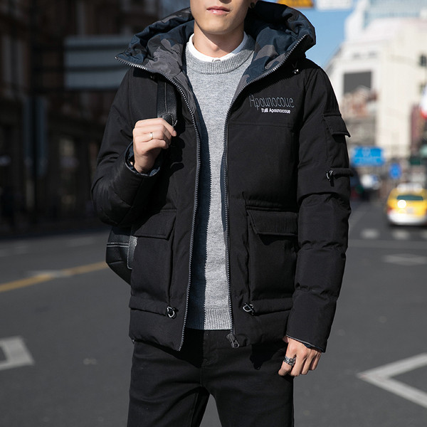 Férfi sportdzseki kapucnis három színben