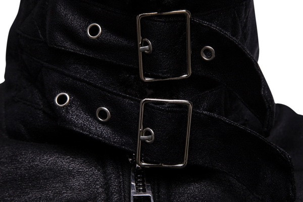 Geaca casual barbatesc cu buzunare negre