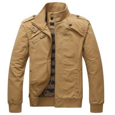 Jachetă casual pentru bărbați cu căptușeală groasă în patru culori