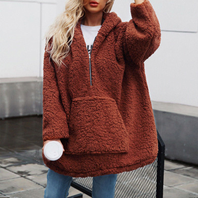 Női pehely pulóver kapucnival, két színben