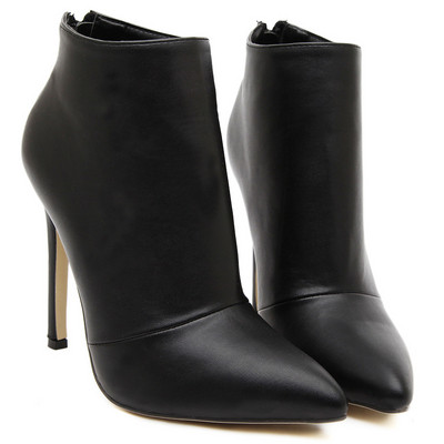 Stílusos női csizma vékony sarkú - két modell