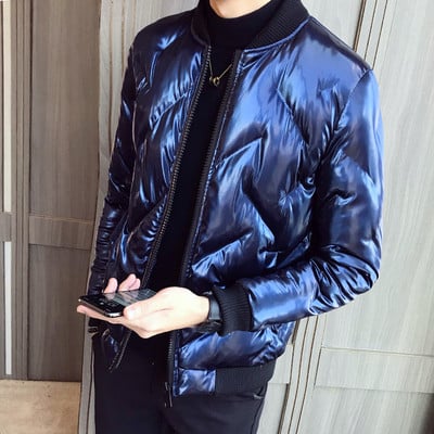 Aktuális férfi téli kabát három színben