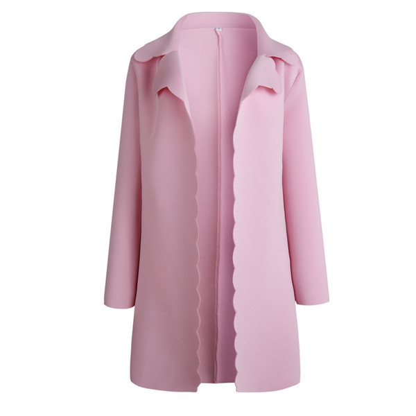 Stílusos női mellény, rózsaszín V-nyakkal