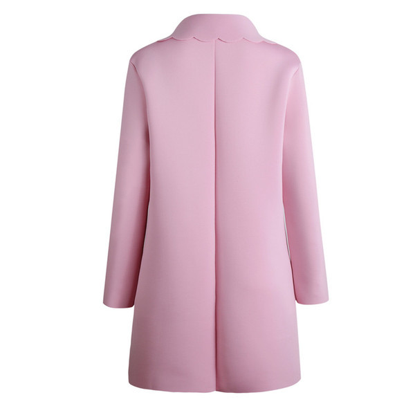 Stílusos női mellény, rózsaszín V-nyakkal