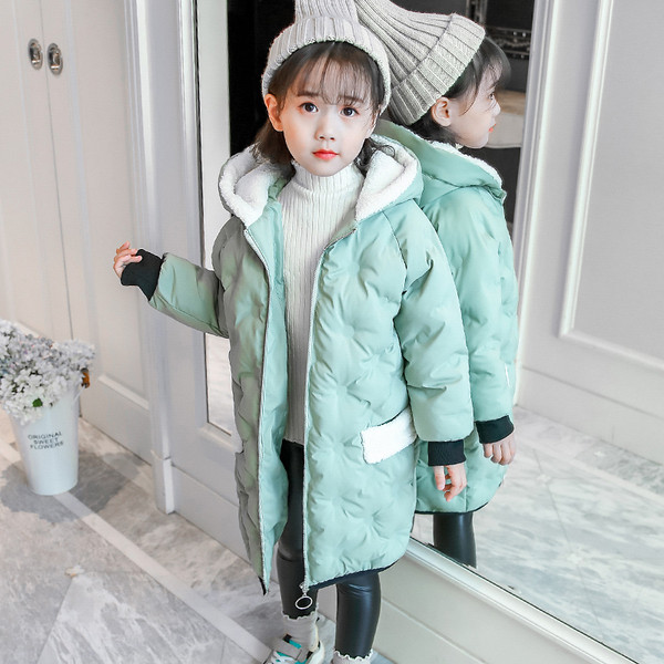 Gyerek kabát lányoknak világos színben