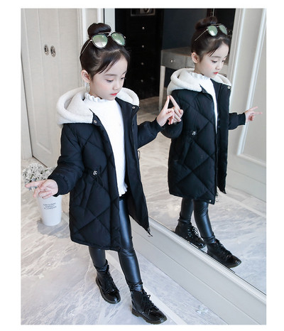 Geaca de actualitate pentru copii pentru fete in trei culori