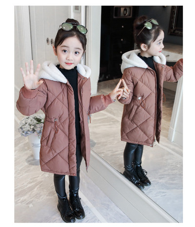 Geaca de actualitate pentru copii pentru fete in trei culori