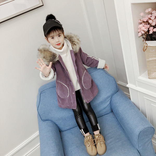 Geaca actuala pentru copii pentru fete in trei culori