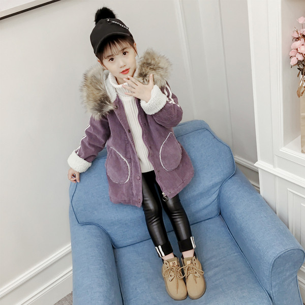 Geaca actuala pentru copii pentru fete in trei culori