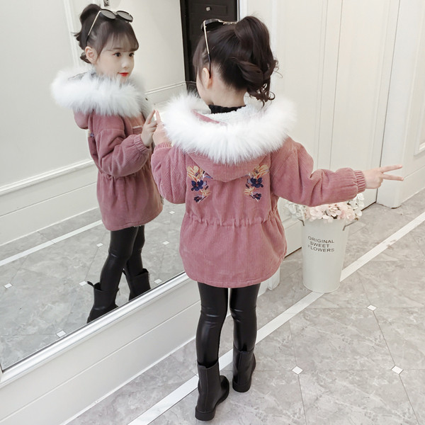 Modern gyerekkabát lányoknak több színben