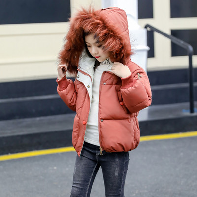 Stílusos gyerek kabát lányoknak több színben pehelyes