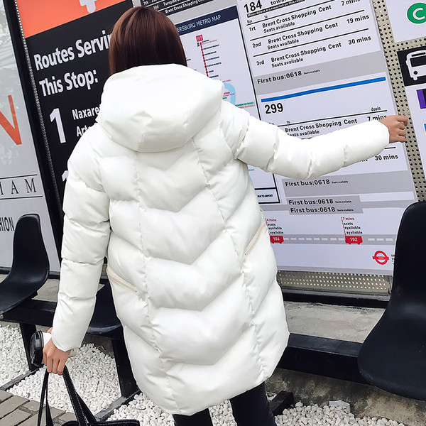 Дамско модерно  яке с качулка в четири цвята