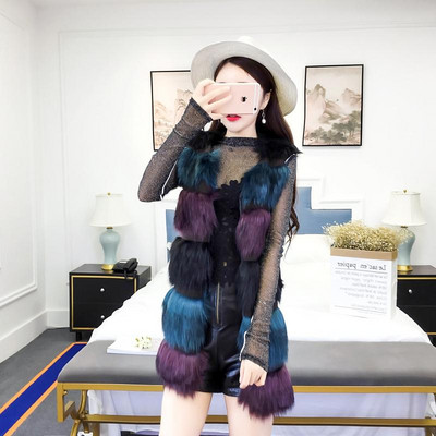 Női pehelymellény két színben