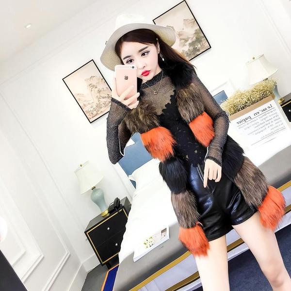 Női pehelymellény két színben