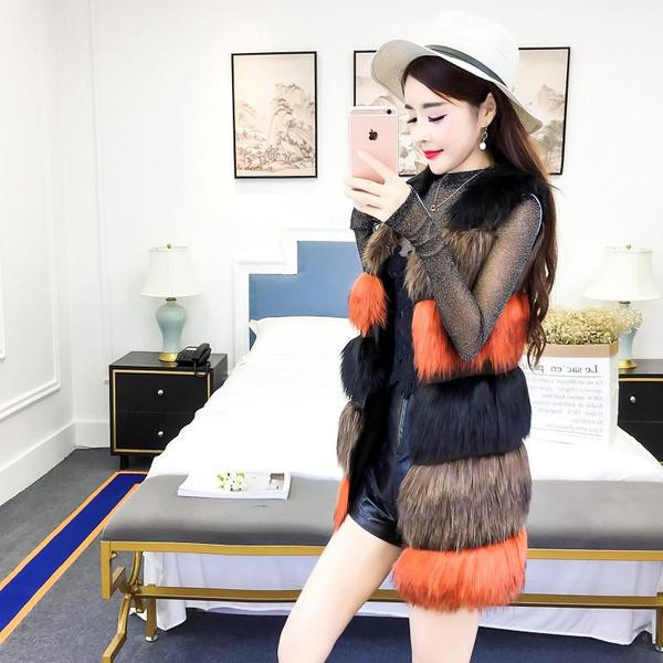 Női pehelymellény két színben