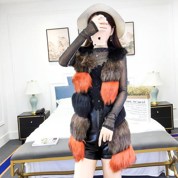 Női pehelymellény két színben