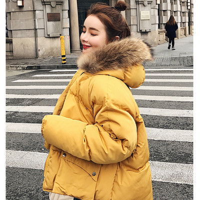 Női alkalmi téli kabát rövid modell, kapucnival, három színben