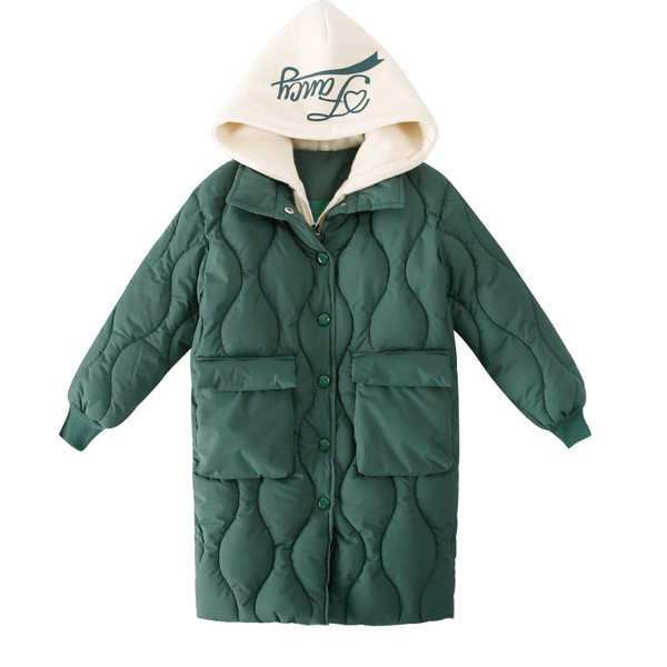 Modern gyerekkabát lányoknak három színben