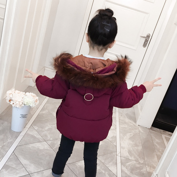 Детско актуално яке за момичета в четири цвята