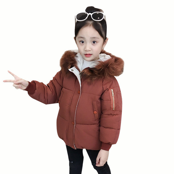 Детско актуално яке за момичета в четири цвята