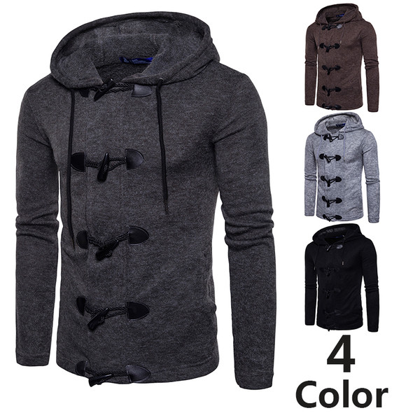 Hanorac modern pentru bărbați cu glugă în mai multe culori