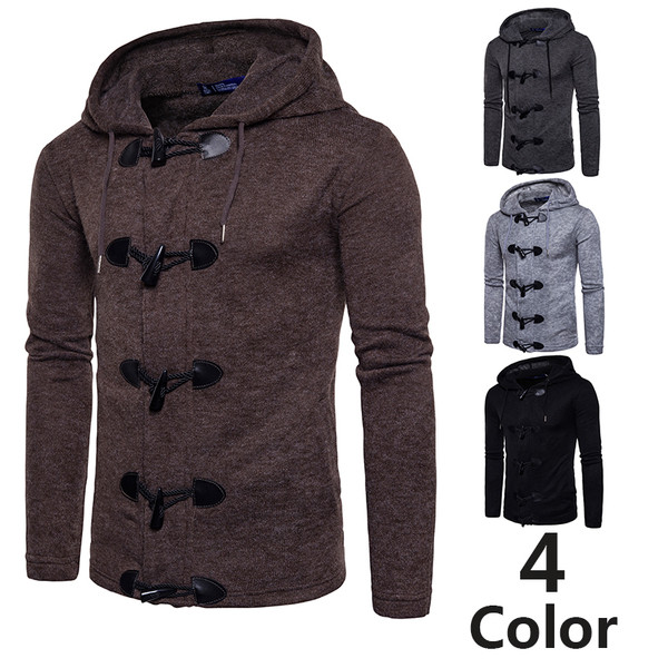 Hanorac modern pentru bărbați cu glugă în mai multe culori