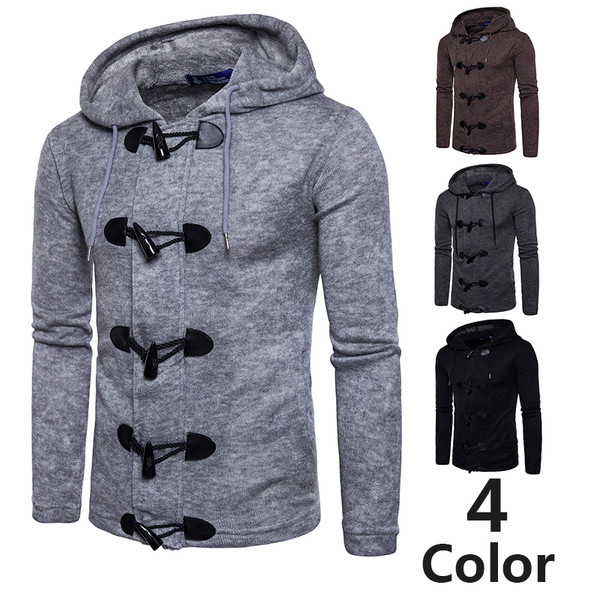 Hanorac modern pentru bărbați cu glugă în mai multe culori