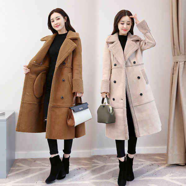 Puha női kabát hosszú modell három színben