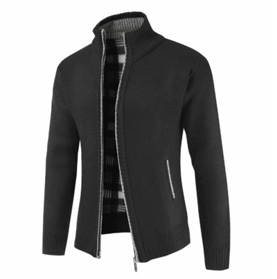 Удобна мъжка жилетка с цип в няколко цвята