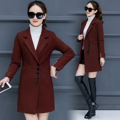 Palton de dama stilat model Slim in mai multe culori