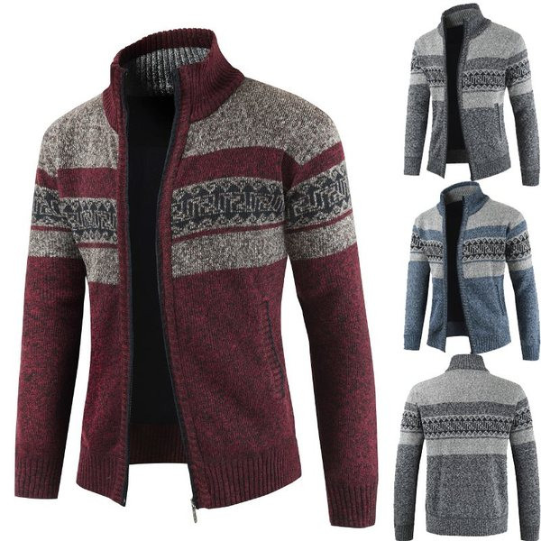 Modern férfi téli mellény három színben