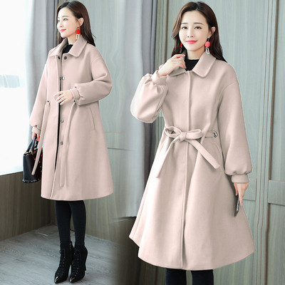 Női kabát övvel több színben - szabású modell