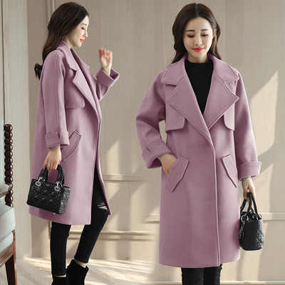 Palton elegant de dama cu buzunare in trei culori