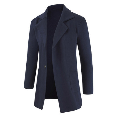 Елегантно мъжко палто в два цвята