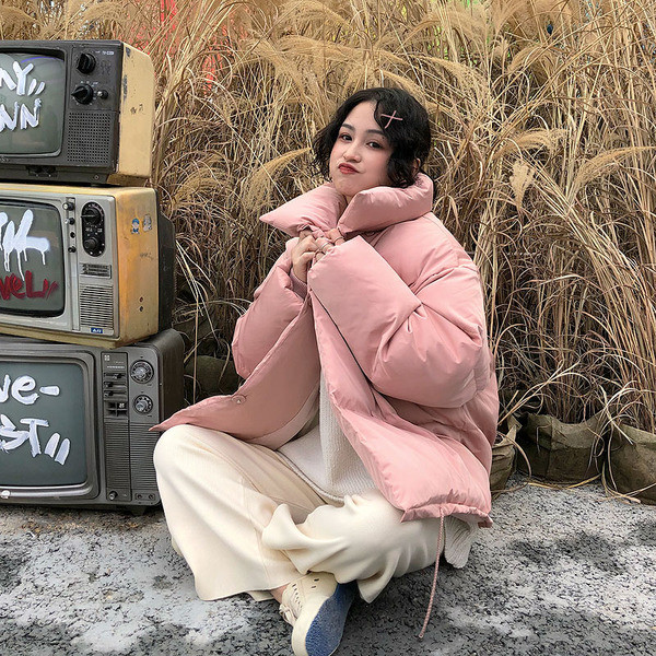 Дамско яке с О-образна яка в няколко цвята